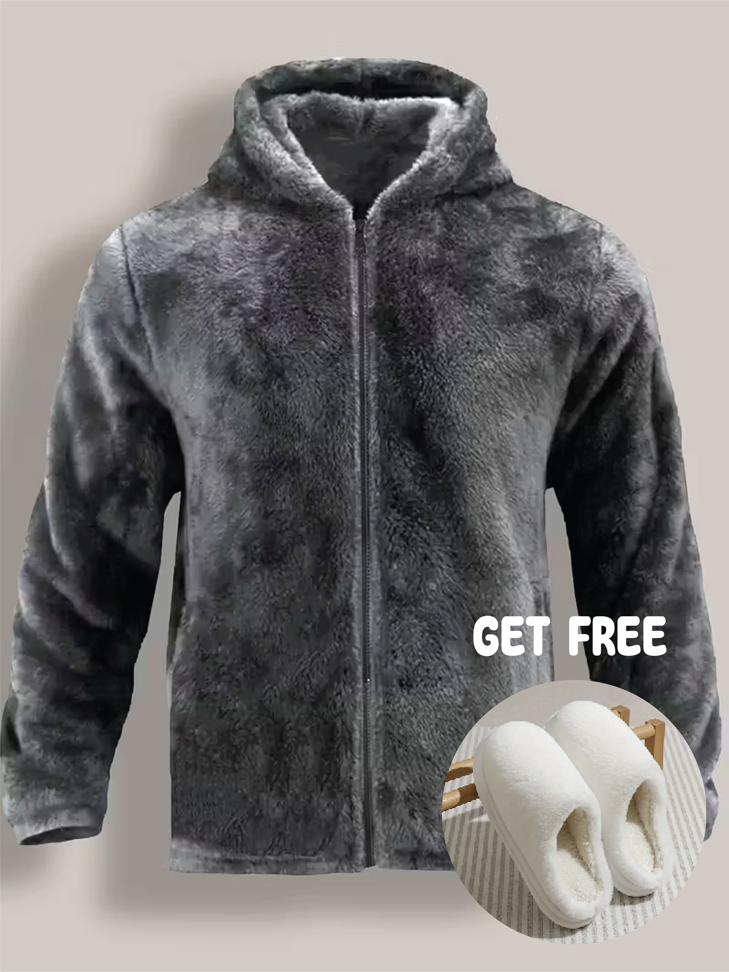Premium Oversized Plush Fleece Hoodie Pants Set